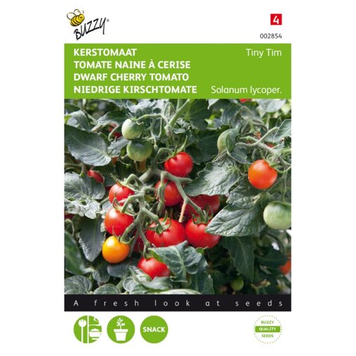 Buzzy kerstomaat Tiny tim